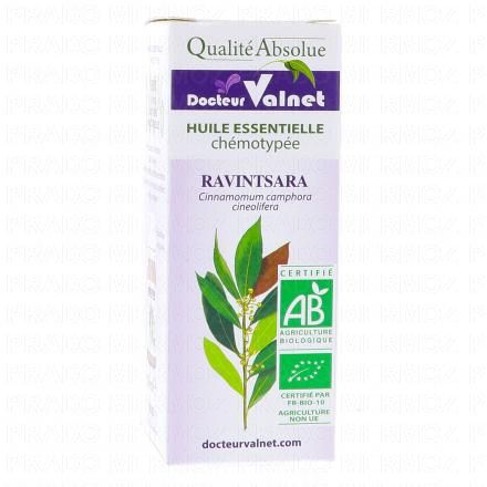 DOCTEUR VALNET Huile essentielle de ravintsara bio flacon 10ml
