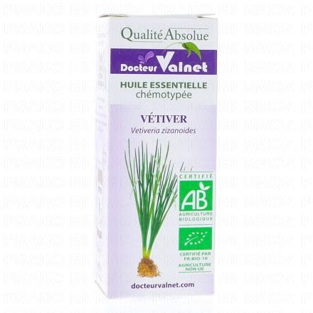 DOCTEUR VALNET Huile essentielle de vetiver bio flacon 10ml