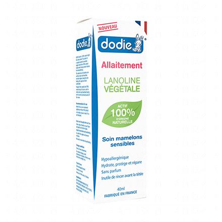 DODIE Allaitement Lanoline v&eacute;g&eacute;tale tube 40ml