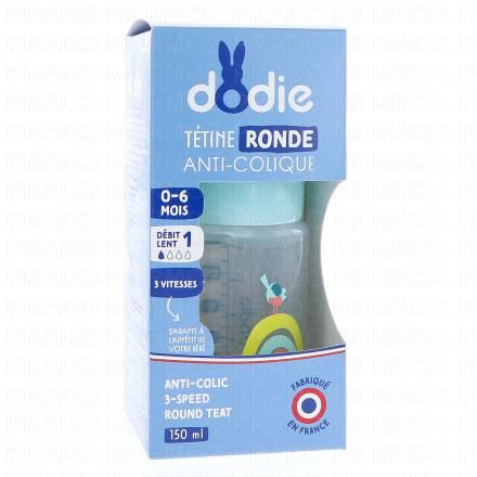 DODIE Biberon anti-colique T&eacute;tine ronde 150ml