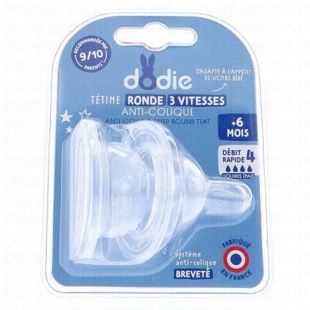 DODIE T&eacute;tines 2&egrave;me &acirc;ge d&eacute;bit 4 liquide epais lot de 2