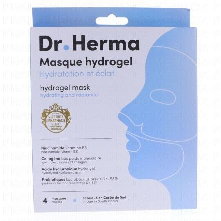 DR. HERMA Masque Hydrogel (x4 masques)