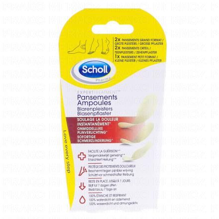 DR. SCHOLL'S Expert traitement - Pansements ampoules (x2)
