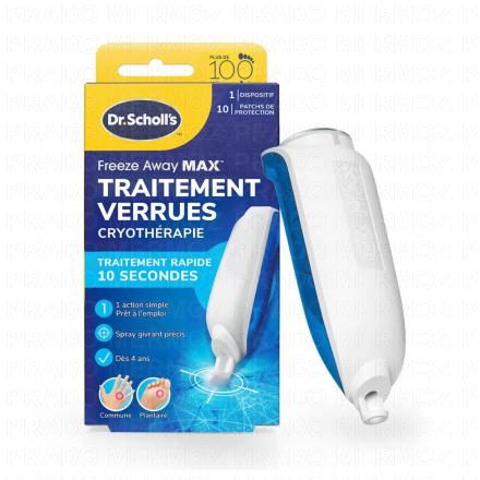 DR. SCHOLL'S Freeze Away Max - Traitement verrues cryothérapie