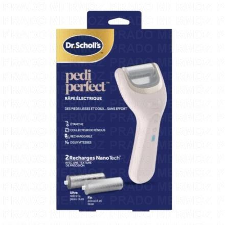 DR.SCHOLL'S Pedi Perfect - (râpe électrique + 2 recharges nano tech)