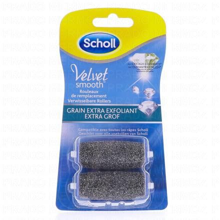 DR. SCHOLL'S Velvet Smooth express pedi rouleaux extra-exfoliants