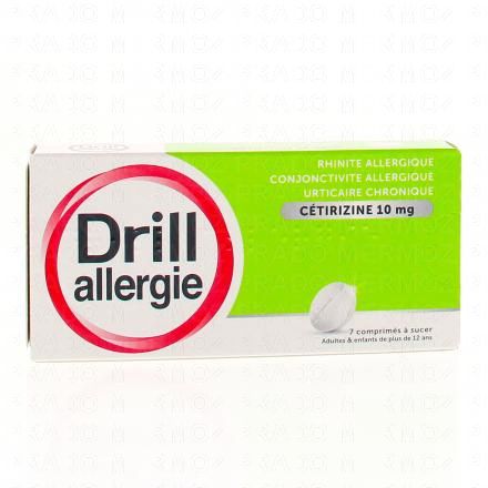 DRILL Allergie cétirizine 10mg