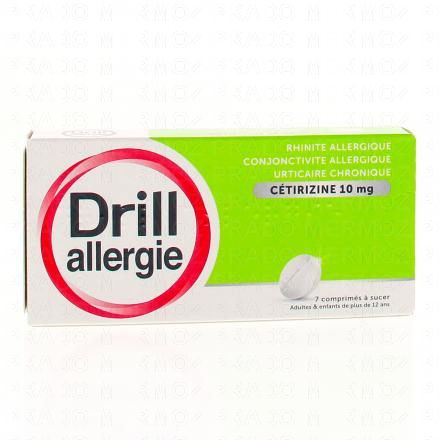 DRILL ALLERGIE CETIRIZINE 10mg