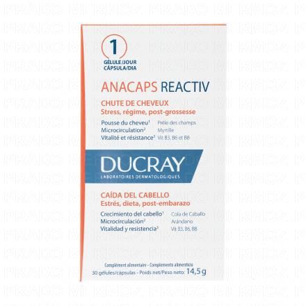 DUCRAY ANACAPS Reactiv (30 capsules)