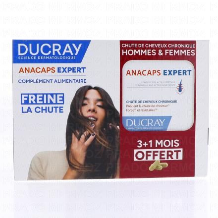 DUCRAY Anacaps Expert - Chute de cheveux chronique (90 gélules)