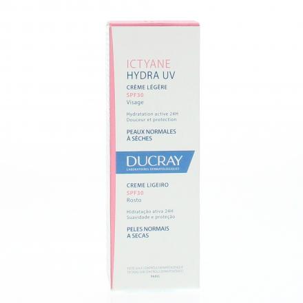 DUCRAY Ictyane Hydra UV cr&egrave;me l&eacute;g&egrave;re SPF30 tube 40ml
