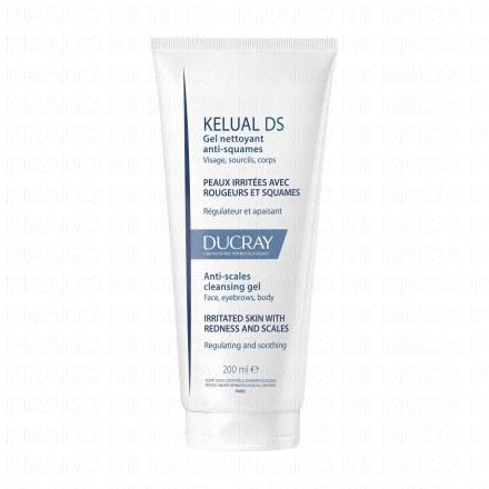 DUCRAY K&eacute;lual DS - Gel Nettoyant anti-squames tube 200ml