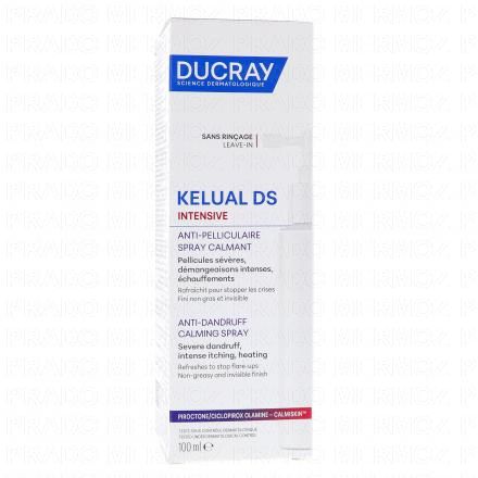DUCRAY Kelual DS Intensive - Spray Calmant anti-pelliculaire 100ml