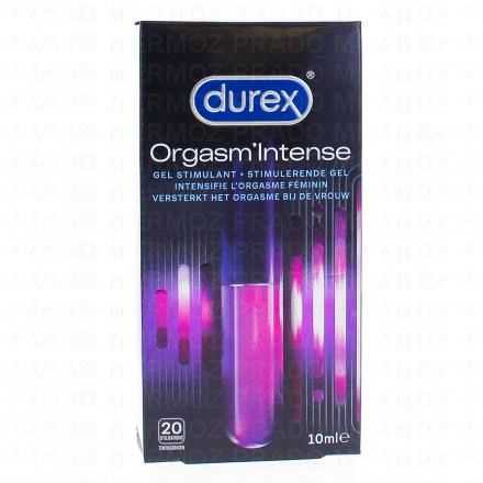 DUREX Lubrifiant - Gel Stimulant Orgasm' Intense- Intensifie L'Orgasme Féminin 10 ml