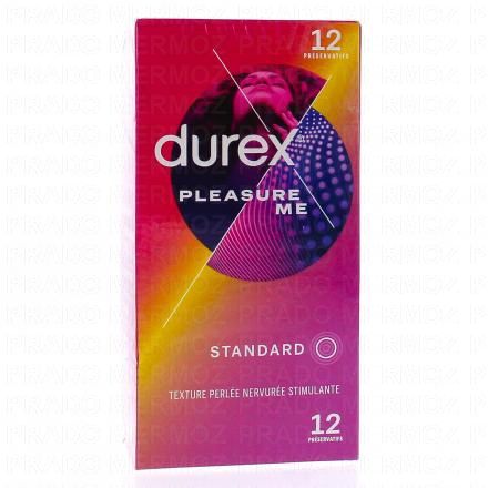 DUREX Préservatifs - Pleasure Ultra - Préservatifs ultra Perlée (12 préservatifs)