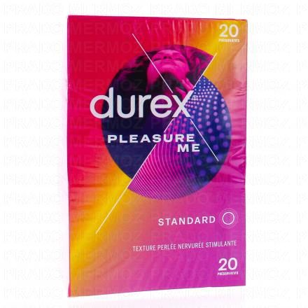 DUREX Préservatifs - Pleasure Ultra - Préservatifs ultra Perlée (20 preservatifs)