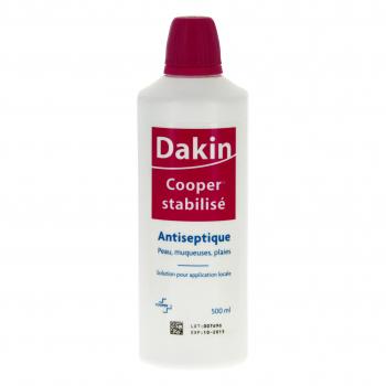 Dakin cooper stabilisé (flacon de 500 ml)