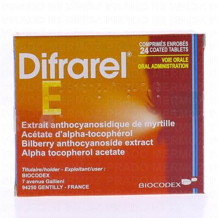 Difrarel E (24 comprim&eacute;s)