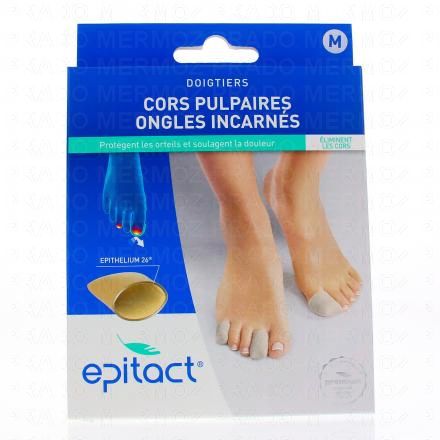 EPITACT Doigtiers cors pulpaires &agrave; l'epithelium 26 (lot de 2 medium)