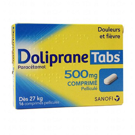 DOLIPRANE Tabs 500 mg