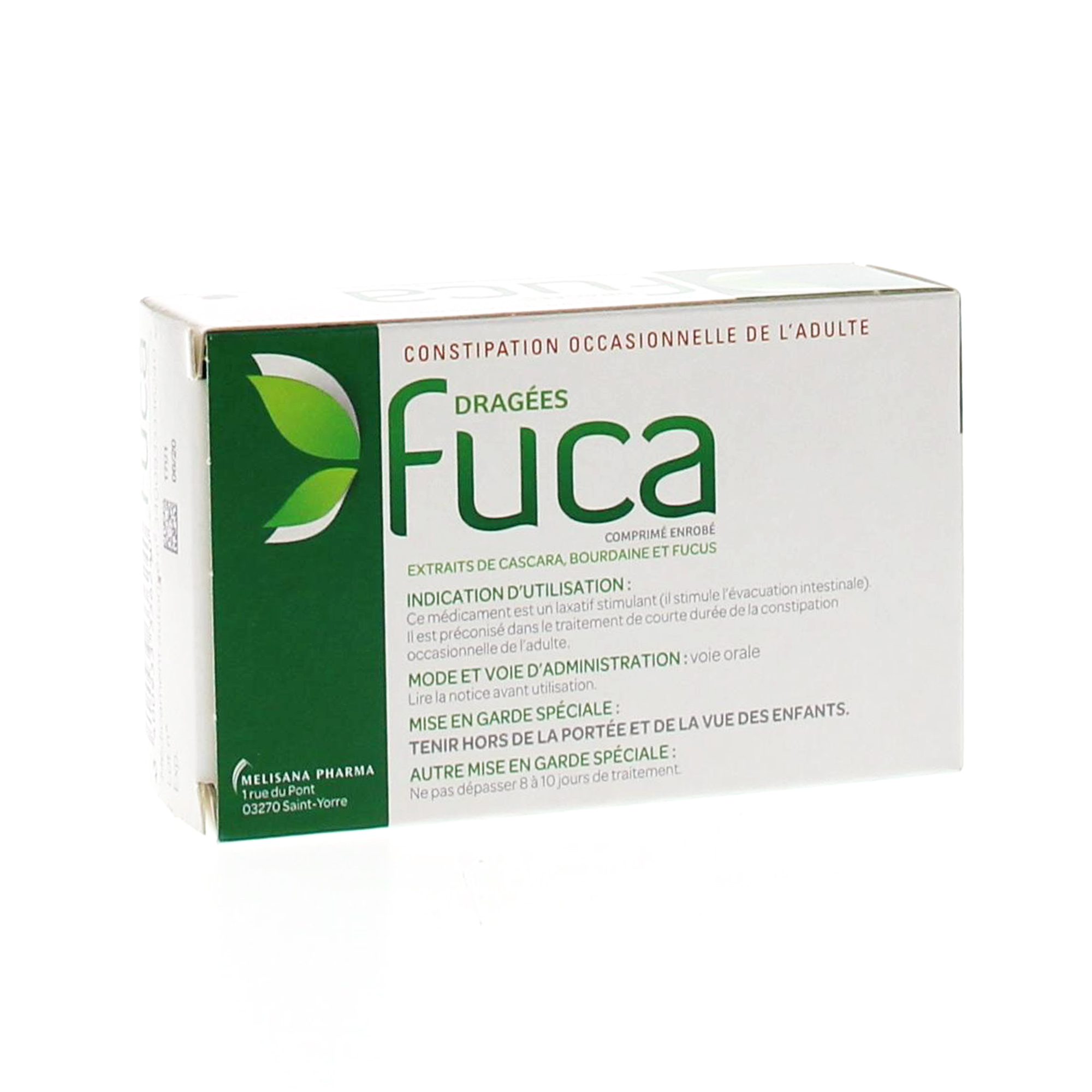 Dragées fuca boîte de 45 comprimés Dermophil Indien (médicament conseil