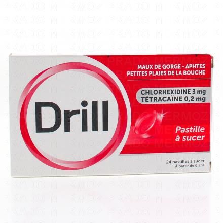 DRILL Pastille à sucer Boite de 24