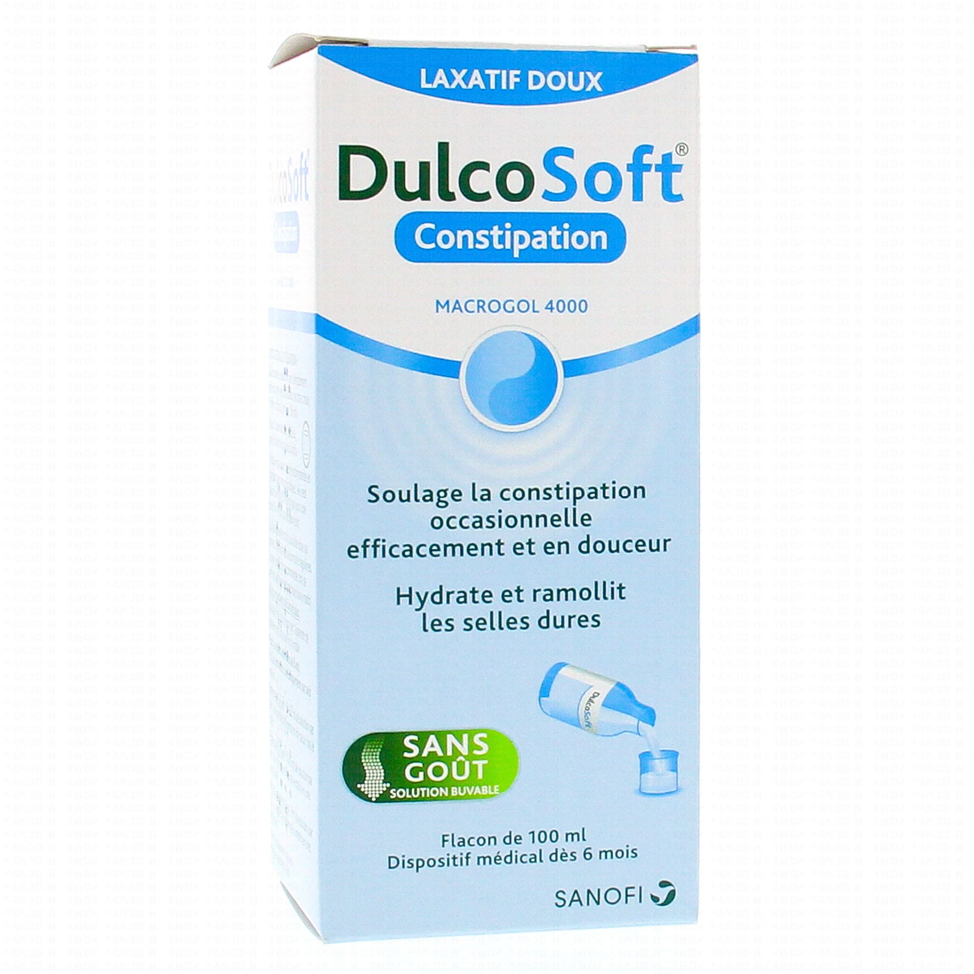 DulcoSoft laxatif doux boîte de 10 sachets - Pharmacie Prado Mermoz