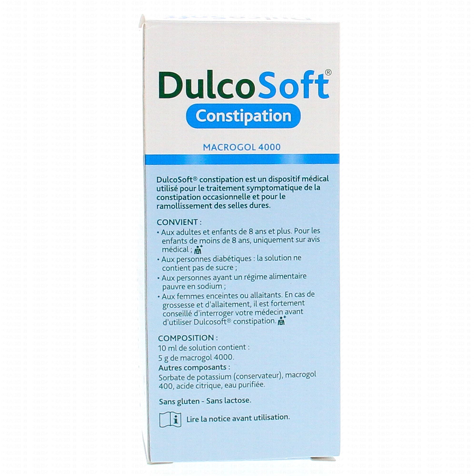 DulcoSoft Constipation Laxatif Doux