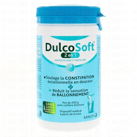 Dulcosoft 2 en 1 pot de 200g