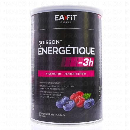 EAFIT Boisson Energ&eacute;tique -3h saveur fruits rouges 500g