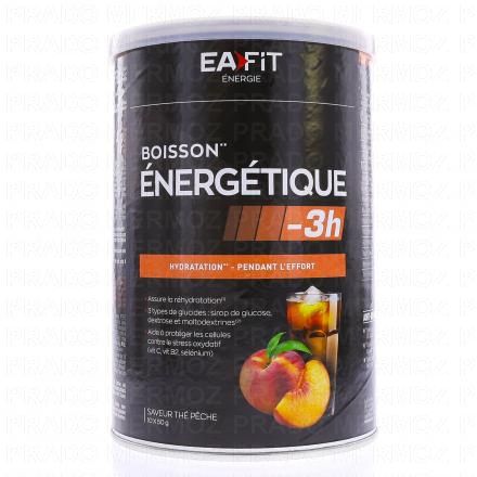 EAFIT Boisson Energ&eacute;tique -3h saveur th&eacute; p&ecirc;che 500g