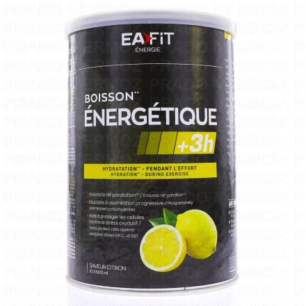 EAFIT Boisson &eacute;nerg&eacute;tique +3h saveur citron pot 500g