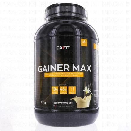 EAFIT Gainer max vanille intense bo&icirc;te 2,9kg
