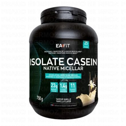 EAFIT Isolate Casein Native Micellar Vanille pot 750g