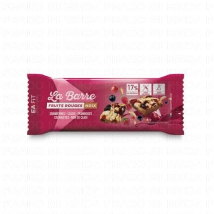 EAFIT La Barre Protéinée Fruits Rouges et Noix 40g