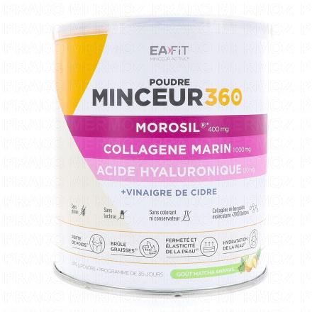 EAFIT Minceur 360 Poudre Morosil Go&ucirc;t Matcha Exotique 275g