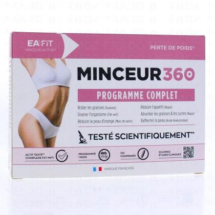 EAFIT Minceur 360 programme complet x120 comprim&eacute;s