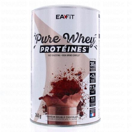 EAFIT Pure Whey Prot&eacute;ines Double Chocolat 360g