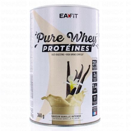 EAFIT Pure Whey Prot&eacute;ines Vanille Intense 360g