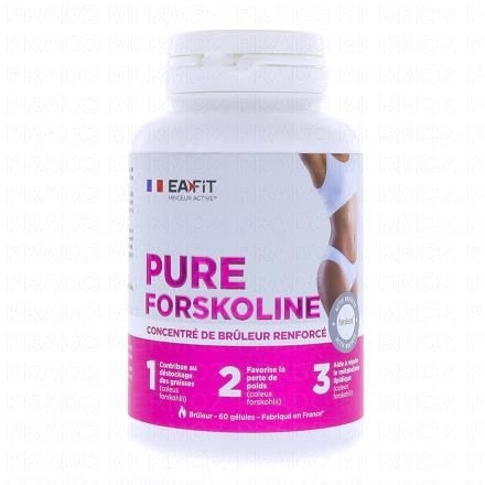 EAFIT Pure forskoline amincissement global silhouette pot de 60 g&eacute;lules