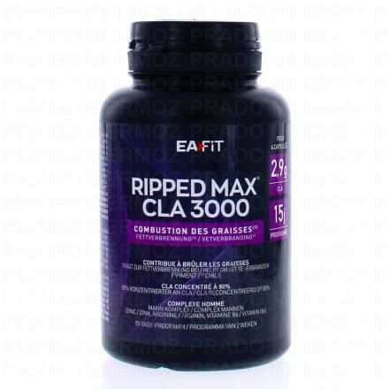 EAFIT Ripped max CLA 3000 action cibl&eacute;e boite de 60 capsules