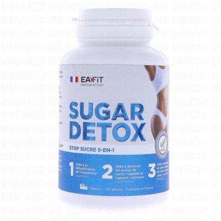 EAFIT Sugar D&eacute;tox 120 g&eacute;lules