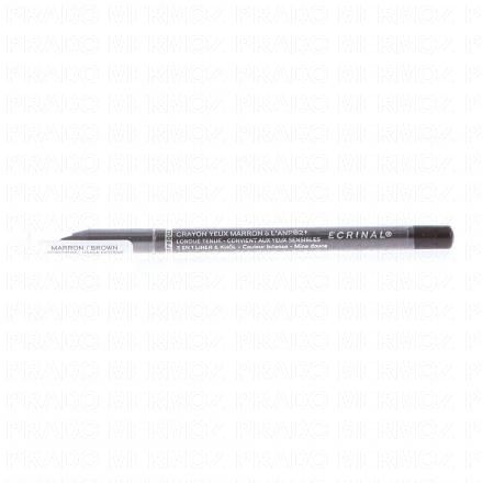 ECRINAL Crayon Maquillage Yeux Sensibles 1.3g (marron)