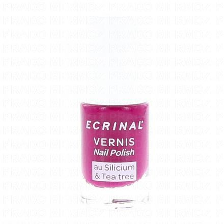 ECRINAL Ongles - Vernis Silicium + Tea Tree 5 ml (prune)