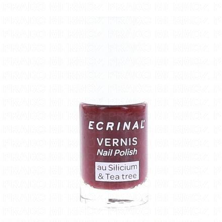 ECRINAL Ongles - Vernis Silicium + Tea Tree 5 ml (rouge)