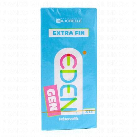 EDEN Préservatifs extra fin (boîte de 12)