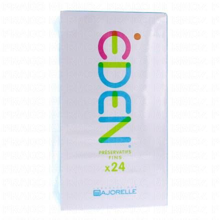 EDEN Préservatifs - fins (taille normale x 24)