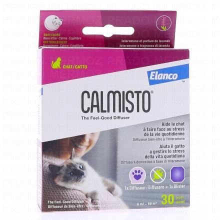 ELANCO Calmisto - Diffuseur Anti-Stress Chat Rechargeable