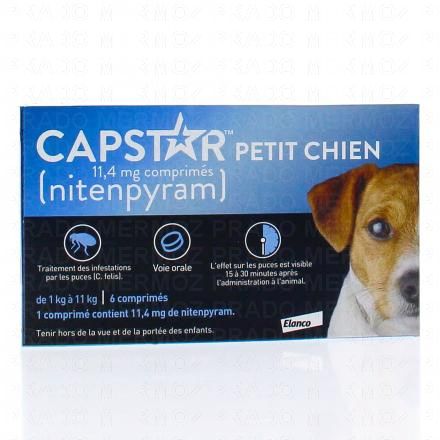 CAPSTAR petit chien 6 comprimés