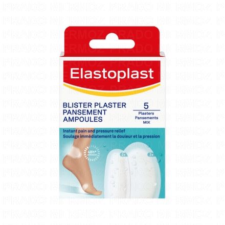 ELASTOPLAST Pieds - Pansements Ampoules Mix Pack x5